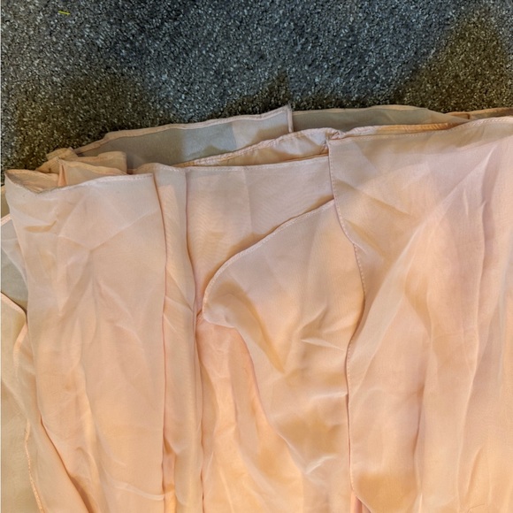 Jenny Yoo Aidan Convertible Strapless Gown Chiffon Formal Dress Size 6 - Picture 9 of 12